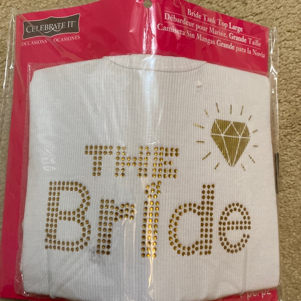 Bride tank top - Picture 1 of 1